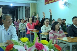 100% cử tri nơi cư trú tín nhiệm giới thiệu Phó Bí thư Tỉnh ủy Châu Ngọc Tuấn tham gia ứng cử ĐBQH khóa XVI