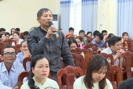 Cử tri 4 xã An Hòa, An Toàn, An Lão và An Vinh kỳ vọng ĐBQH khóa XVI quan tâm phát triển khu vực miền núi