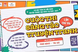 Thi sáng tác truyện tranh về chủ đề “Fake news - Tin giả”