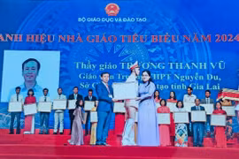 Gia Lai có 2 nhà giáo tiêu biểu toàn quốc năm 2024
