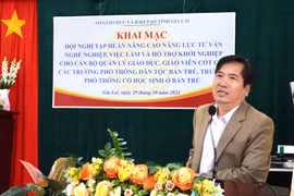 Gia Lai nâng cao năng lực tư vấn nghề nghiệp và hỗ trợ khởi nghiệp