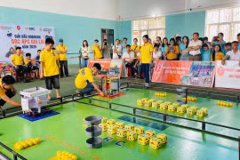 64 đội tranh tài tại cuộc thi “Robocon ORC - APC Gia Lai”