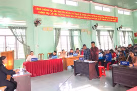 Phiên tòa giả định xét xử tội vi phạm quy định về tham gia giao thông đường bộ tại Đak Pơ