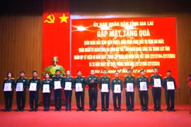 Gia Lai: Gặp mặt, tặng quà 80 quân nhân khó khăn, mắc bệnh hiểm nghèo