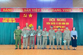 Tuyên truyền chính sách bảo hiểm xã hội cho lực lượng an ninh cơ sở