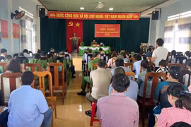 Công an huyện Phú Thiện lắng nghe ý kiến nhân dân