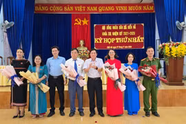 Biển Hồ tổ chức kỳ họp thứ nhất HĐND xã sau sáp nhập