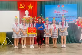 30 học sinh tham gia Hội thi Tuyên truyền măng non huyện Kbang năm 2024