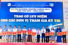 Gia Lai đạt 208 huy chương tại Kỳ thi Olympic truyền thống 30/4 lần thứ 30.