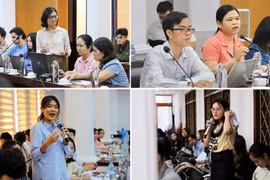 Giảng viên và sinh viên trong một buổi tập huấn nội dung quản lý an toàn phòng thí nghiệm. Ảnh: ĐVCC