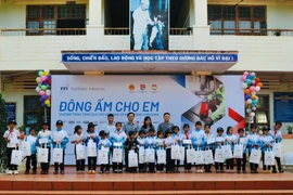 Chương trình “Đông ấm cho em 2025” tại xã Biển Hồ.