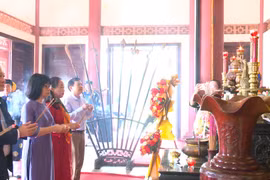 Lễ giỗ nhân kỷ niệm 223 năm Ngày mất Đô đốc Bùi Thị Xuân.