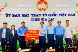 Tỉnh Thanh Hóa ủng hộ Gia Lai 3 tỷ đồng khắc phục hậu quả thiên tai.