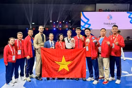Nữ võ sĩ Gia Lai mang về huy chương đồng Taekwondo tại SEA Games 33