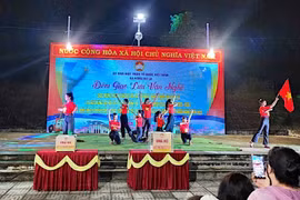 Xã Kông Bơ La tổ chức chương trình giao lưu văn nghệ và phát động ủng hộ đồng bào vùng bão lũ, Quỹ Vì người nghèo.