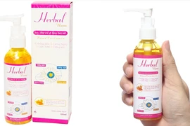 Thu hồi trên toàn quốc lô sản phẩm Gel tắm & vệ sinh Herbal Nano vì không đúng thành phần công thức