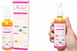 Thu hồi trên toàn quốc lô sản phẩm Gel tắm & vệ sinh Herbal Nano vì không đúng thành phần công thức