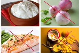 Những thực phẩm cần tránh ăn cùng với sữa chua.