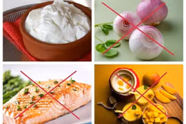 Những thực phẩm cần tránh ăn cùng với sữa chua.