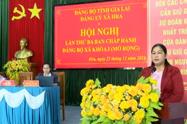 Xã Hra có 11/15 chỉ tiêu đạt và vượt nghị quyết đề ra năm 2025.