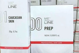 Công ty TNHH dược phẩm toàn cầu Đông Nam bị xử phạt 75 triệu đồng và buộc tiêu hủy 7 loại mỹ phẩm. Ảnh/Nguồn: thuonghieucongluan.com.vn
