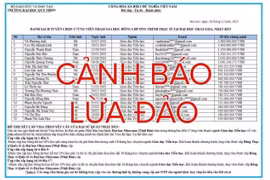 Trường Đại học Quy Nhơn cảnh báo lừa đảo về chương trình trao đổi sinh viên và học bổng hiệp định Nhật Bản năm 2026