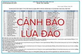 Trường Đại học Quy Nhơn cảnh báo lừa đảo về chương trình trao đổi sinh viên và học bổng hiệp định Nhật Bản năm 2026
