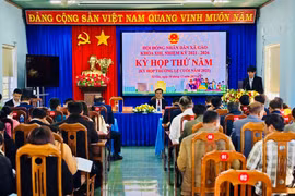 Kỳ họp HĐND xã Gào thông qua 5 nghị quyết quan trọng