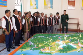 "Hạt nhân" xây dựng thế trận quốc phòng toàn dân vững chắc từ cơ sở 