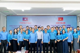 Trao đổi hợp tác giữa Liên đoàn Lao động tỉnh Gia Lai và Liên hiệp Công đoàn tỉnh Champasak