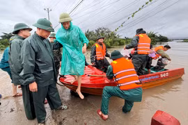 44 người dân đã được ứng cứu đến nơi an toàn