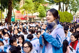 Hơn 1.300 học sinh tham gia Ngày hội đọc sách và diễn đàn phòng chống bạo lực học đường