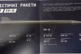 Ukraine sản xuất hàng loạt tên lửa đạn đạo chiến thuật FP-7.
