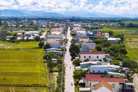 Xã Tuy Phước Bắc với quy hoạch phát triển theo hướng “đô thị văn minh, nông nghiệp hiện đại, du lịch sinh thái cộng đồng”. Ảnh: Dũng Nhân