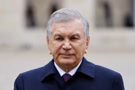 Tổng thống Uzbekistan Shavkat Mirziyoyev. Ảnh: baochinhphu.vn