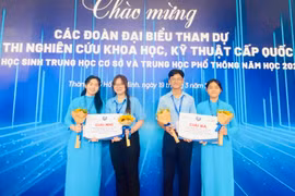 Gia Lai có 2 dự án đạt giải nhì và ba tại Cuộc thi khoa học, kỹ thuật cấp quốc gia năm học 2024-2025