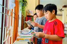 Thư viện Hy vọng đã trở thành cầu nối, gắn kết cộng đồng bằng tri thức. 