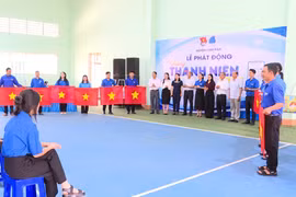 Toàn cảnh Lễ phát động. Ảnh: Văn Cảnh