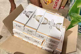 Công an phường Hoài Nhơn Bắc phát hiện 2 vụ mua bán thuốc lá lậu