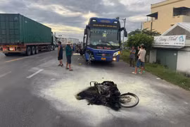 Tai nạn giao thông trên quốc lộ 1A đoạn qua tỉnh Gia Lai, 2 người tử vong tại chỗ