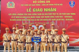 Gia Lai có 15 cán bộ, chiến sĩ Cảnh sát Giao thông được tăng cường bảo vệ lễ A80