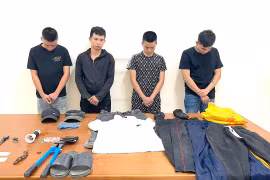 Công an phường Quy Nhơn Bắc phát hiện nhóm đối tượng trộm cắp khi tuần tra