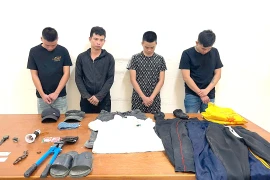 Công an phường Quy Nhơn Bắc phát hiện nhóm đối tượng trộm cắp khi tuần tra
