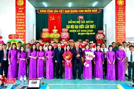 Ban Chấp hành Đảng bộ xã Ayun nhiệm kỳ 2025-2030. Ảnh: Hà Duy