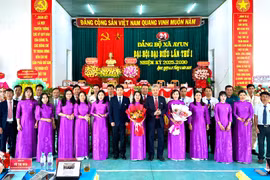 Ban Chấp hành Đảng bộ xã Ayun nhiệm kỳ 2025-2030. Ảnh: Hà Duy