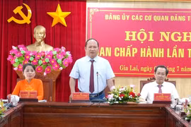 Hội nghị lần thứ nhất Ban chấp hành Đảng bộ các cơ quan Đảng tỉnh Gia Lai