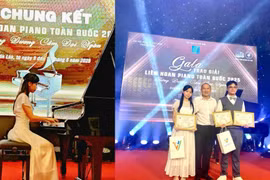 Em Nguyễn Trần Thảo Nguyên giành giải A hệ bán chuyên nghiệp tại Liên hoan Piano toàn quốc 2025 ở Đắk Lắk.