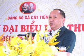 Phát huy truyền thống cách mạng kiên trung, đưa xã Cát Tiến phát triển nhanh và bền vững
