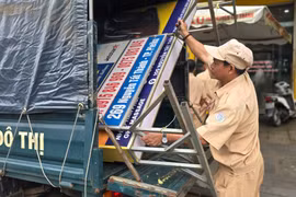 Phường Pleiku ra quân lập lại trật tự đô thị