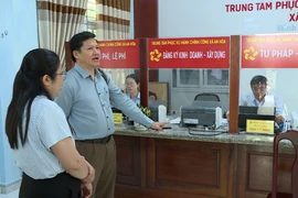 Phó Chủ tịch Thường trực HĐND tỉnh Gia Lai Trương Văn Đạt kiểm tra hoạt động tại xã An Hòa